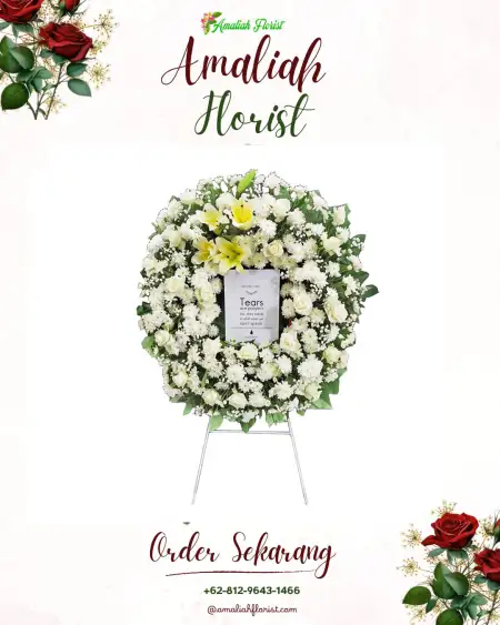 Krans Bunga Duka Bilalang Dua